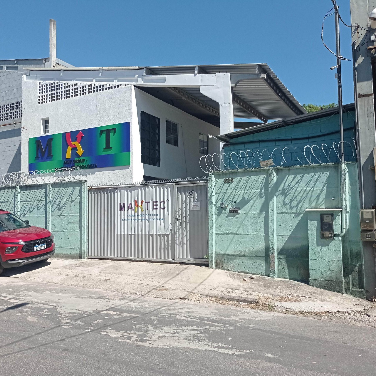 Fachada da Maxtec